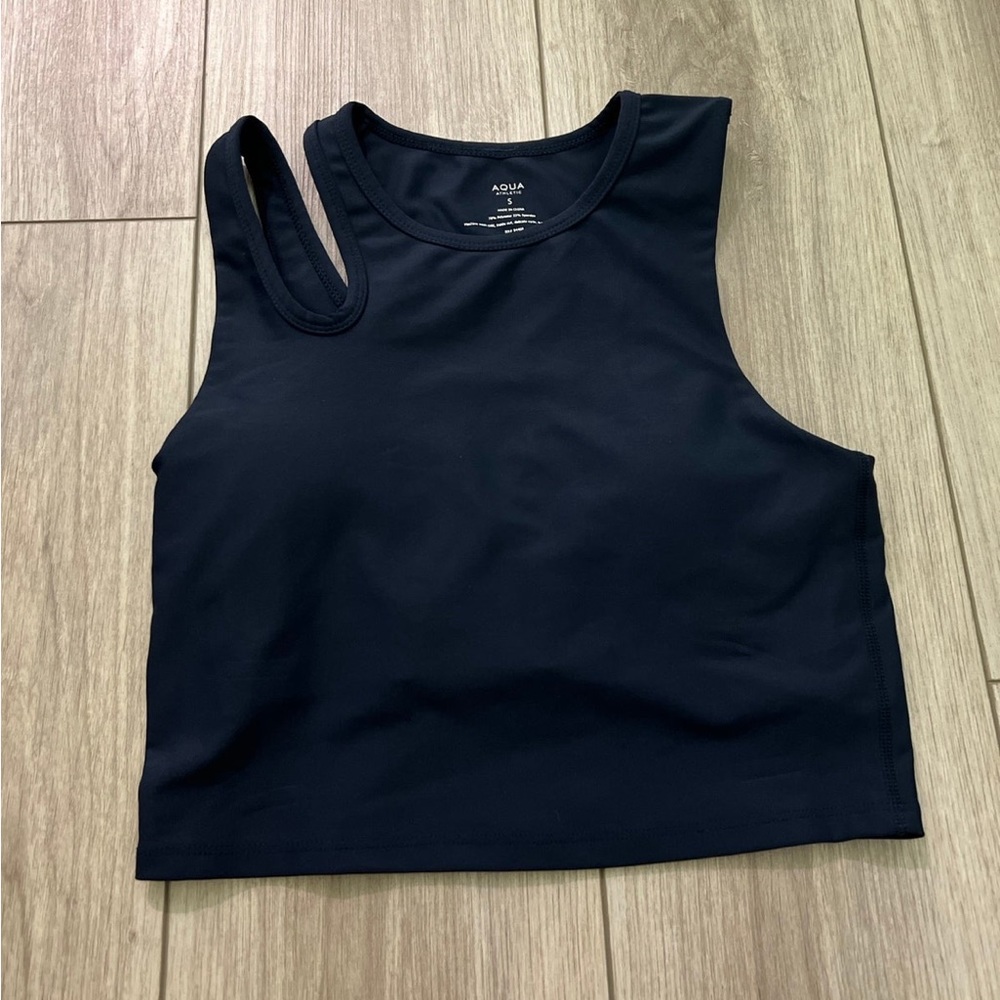 Aqua yoga bra tank top